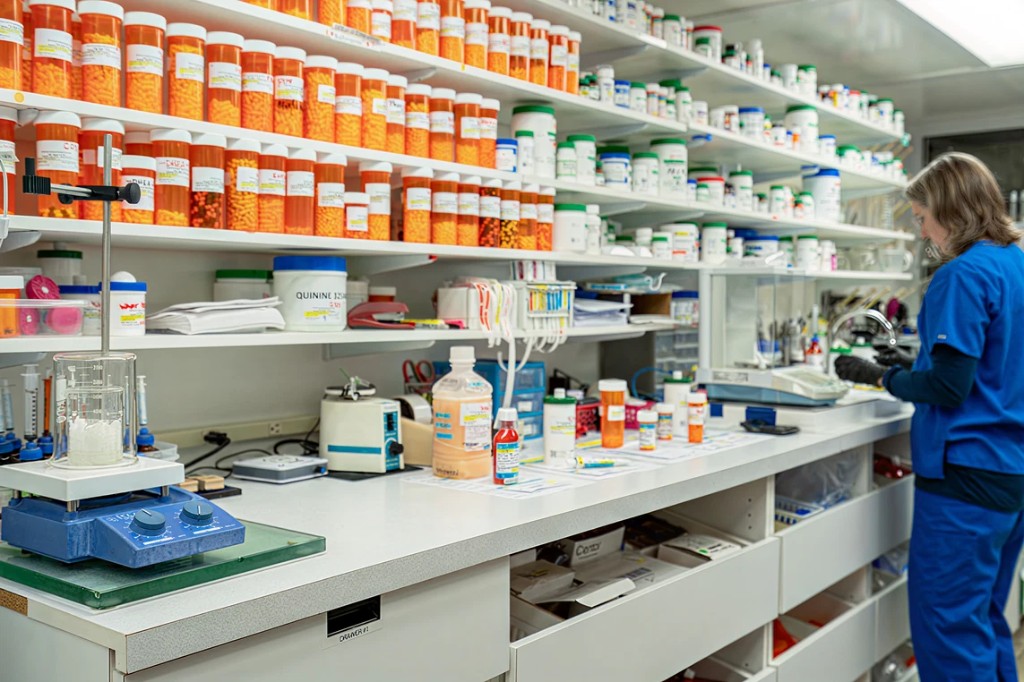 State-of-the-art compounding laboratory